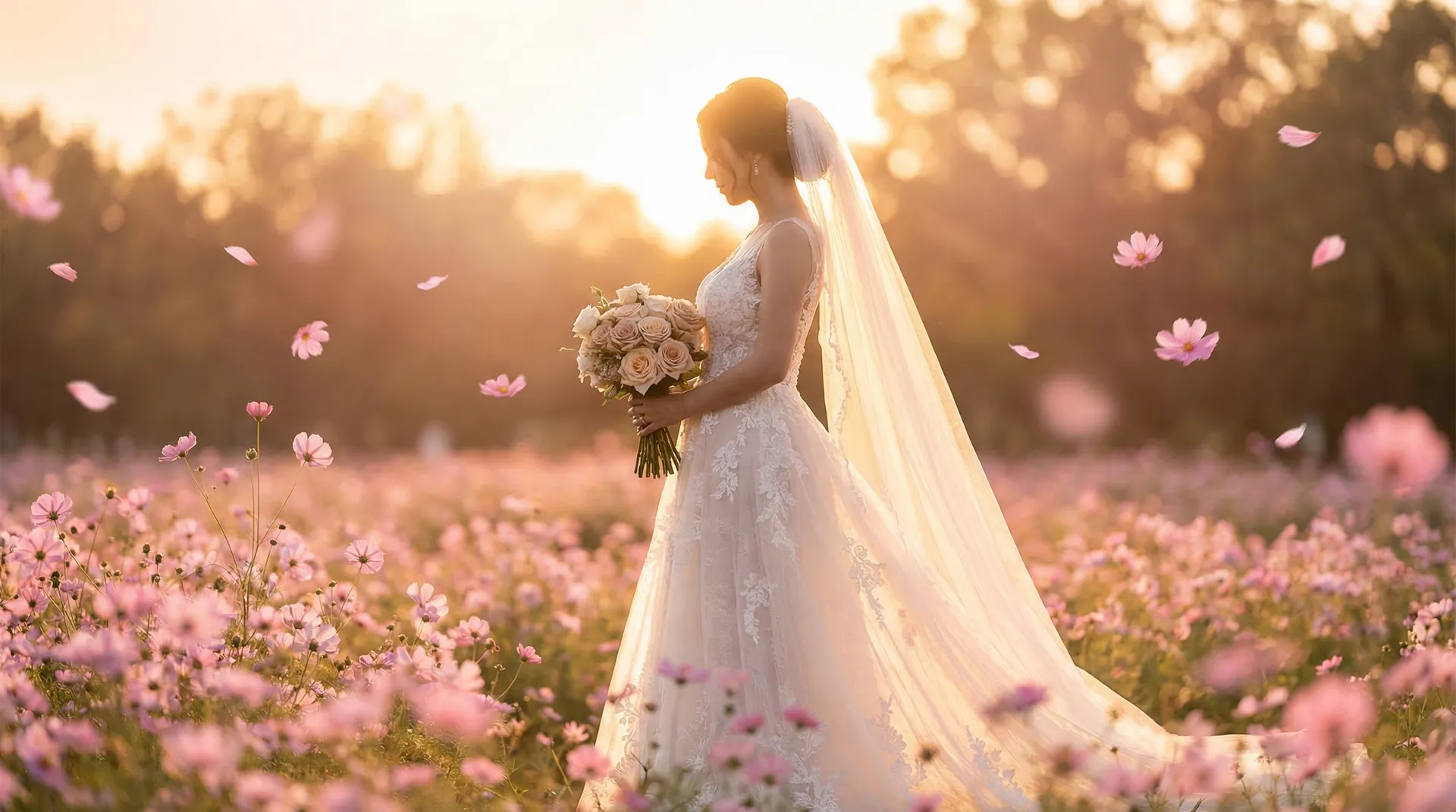 黄色美女视频 - 浪漫婚纱摄影场景